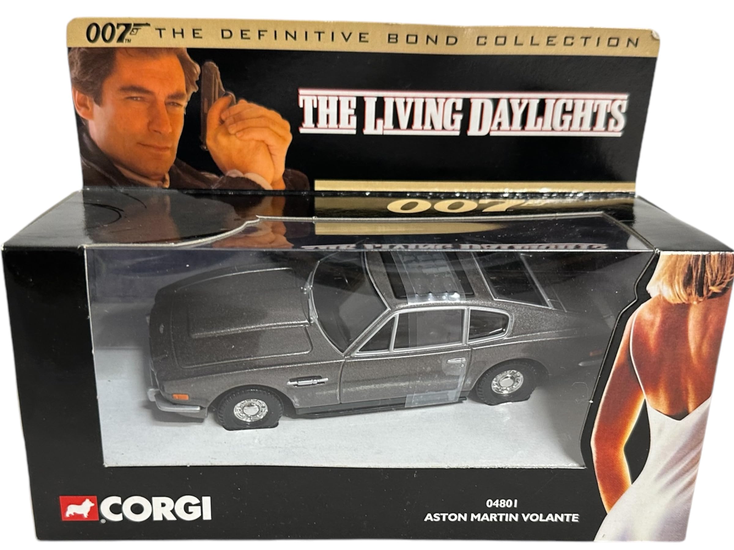 ASTON MARTIN VOLANTE * THE LIVING DAYLIGHTS * 2001 Corgi Classics
